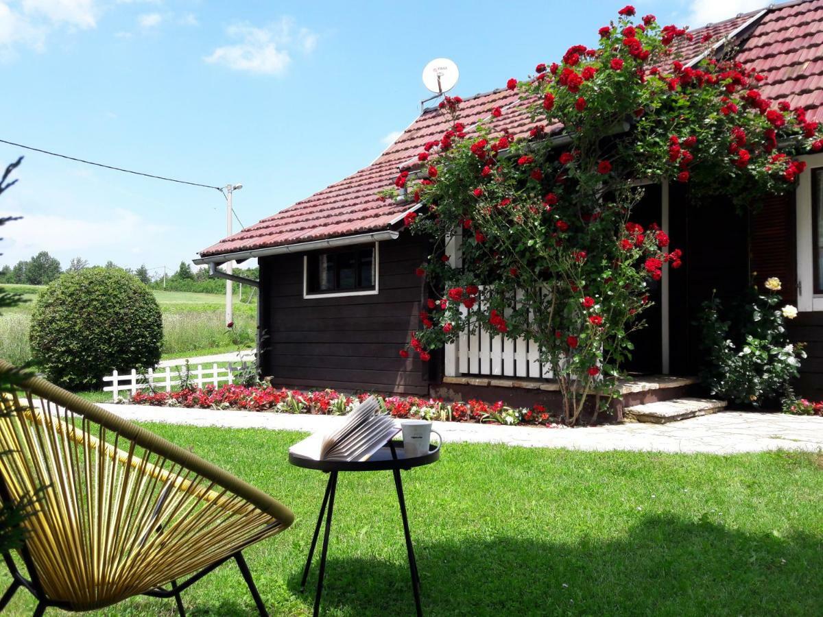 Wooden House Nela Near Plitvice Lakes สโมลยานัซ ภายนอก รูปภาพ